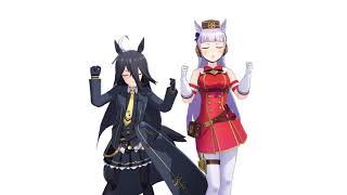 【ketsudruｍ】ゴールドシップ　マンハッタンカフェ【ウマ娘MMD】
