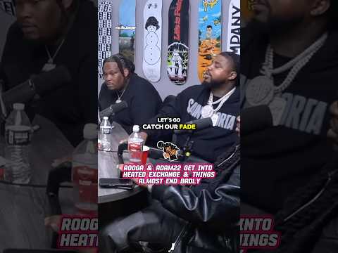 Rooga & Adam22 Get Into Heated Argument & Things Almost Go Left #rap #hiphop #nojumper #trending