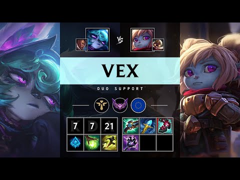 Vex Support vs Poppy - EUW Master Patch 25.16