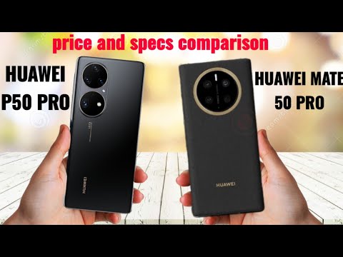 huawei p50 pro vs huawei mate 50 pro