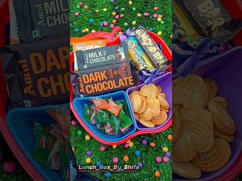 Dark Chocolate🍫 #trending #chocolate #choclatelunchbox #lunchbox #candy #foodchallenge #yummyfood