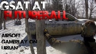 preview picture of video 'GSAT at Futureball: Attacking Urban Airsoft Gameplay - March 17, 2013'