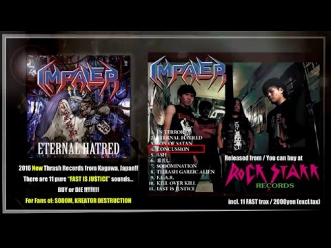 IMPALER eternal hatred CD TEASER(ROCK STAKK RELEASE)