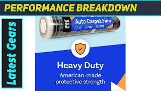 TapeManBlue Auto Carpet Film: Incredible Car Carpet Defense!