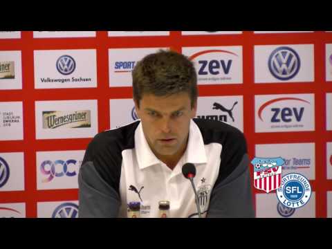 FSV TV I Pressekonferenz: FSV Zwickau - Sportfreunde Lotte (1:1)