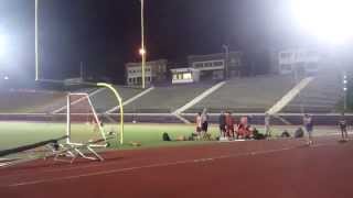 preview picture of video 'Western Mass Division 1 meet at Holyoke 2012 pole vault'