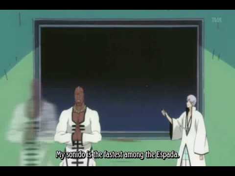 Bleach - Byakuya and Zommari's Shunpo Contest