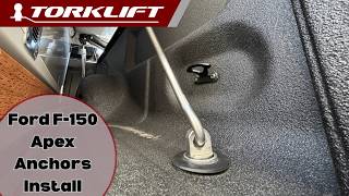 
How to Install Torklift F6000 Apex Anchors on a 2009-2014 Ford F-150: Step-by-Step Guide