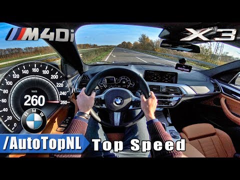 BMW X3 M40i AUTOBAHN POV | ACCELERATION & TOP SPEED | by AutoTopNL