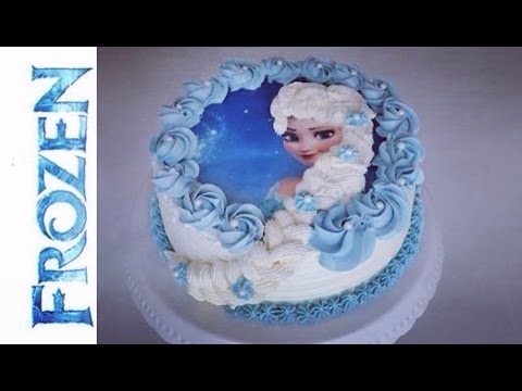 Frozen Torte I Elsa die Eiskönigin Torte I Frozen Birthday Cake
