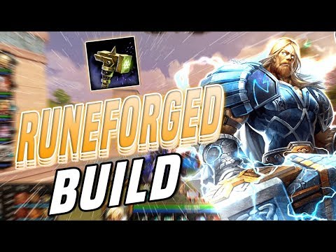 Smite: The Rune Forged Hammer Thor Build - THIS BUG IS DRIVING ME CRAZY!