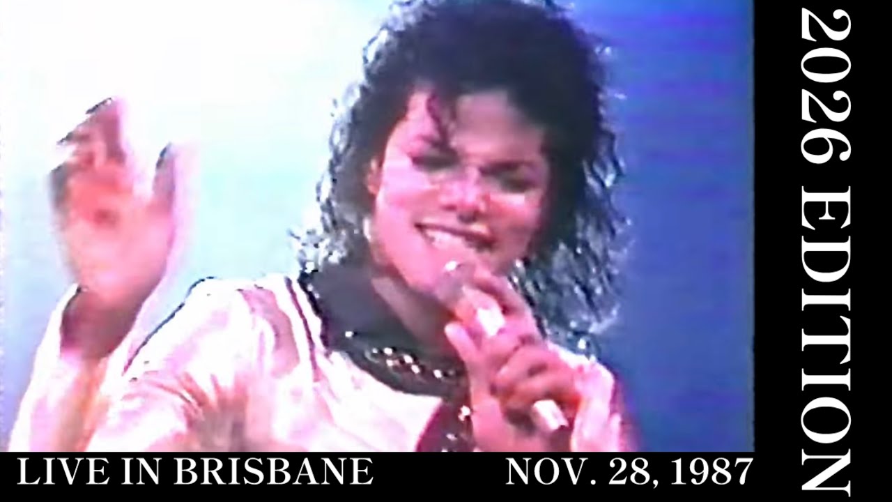 Michael Jackson - Bad Tour Live in Brisbane (November 28, 1987)