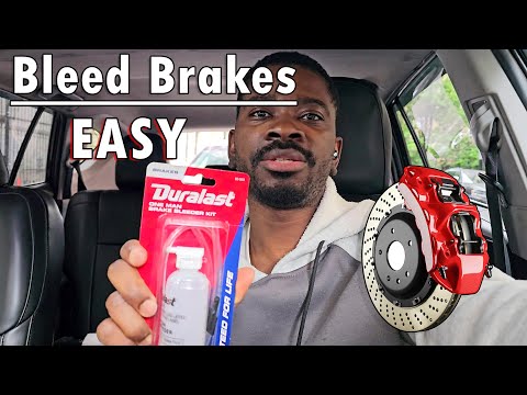 🛠️ How to Bleed Brakes on a Toyota | Duralast One-Man Brake Bleeder Kit 🚗💨