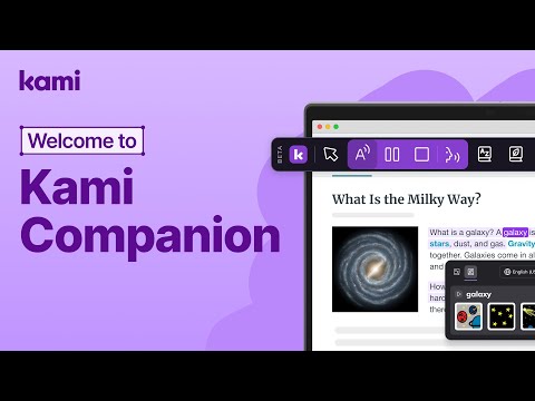 Kami Companion: Supporting inclusive web-based learning