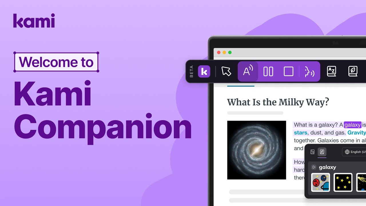 Kami Companion: Supporting inclusive web-based learning