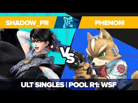 Shadow_PR vs Phenom - Ultimate Singles R1 Pools: WSF - Low Tide City | Bayonetta vs Fox