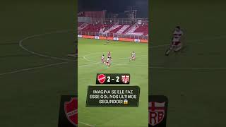 RYAN ARRISCOU DO MEIO DA RUA E QUASE MARCOU PARA O VILA NOVA CONTRA O CRB! #shorts