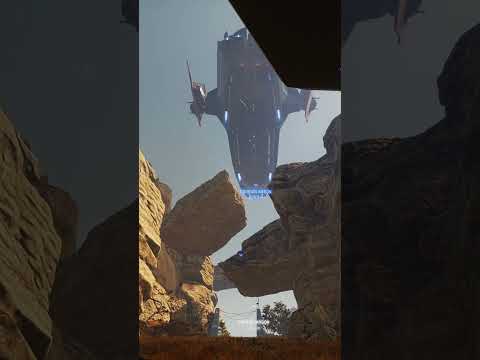 Epic Flyover in Star Citizen