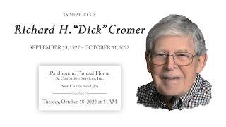 Richard H. Dick Cromer - Funeral Service
