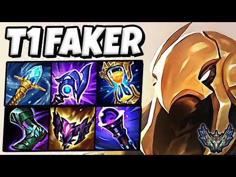 T1 Faker Azir vs Taliyah [ MID ] Patch 12.14 Korea Challenger ✅