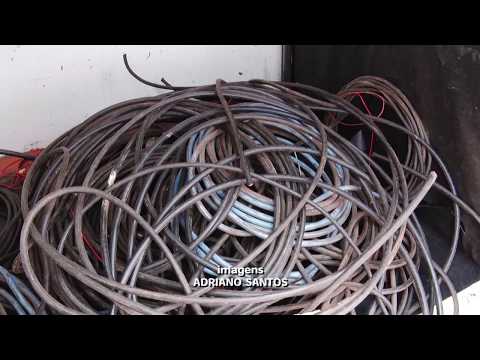Guarda Municipal de Iracemápolis recupera quase meia tonelada de fios de cobre