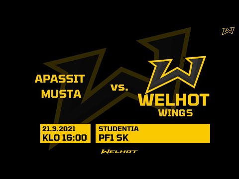 PF1-SK Apassit musta - Welhot Wings