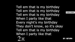 Selena Gomez - BIRTHDAY Lyrics