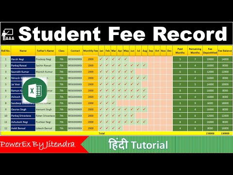 Automated School Time Table in Excel Dynamic Customizable