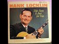 One Step Ahead Of My Past~Hank Locklin