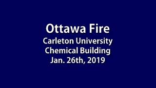 Ottawa Fire - Carleton U Jan 26, 2019