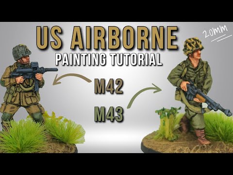 How to Paint 1/72 US Airborne Tutorial | Band of Brothers | Full Guide