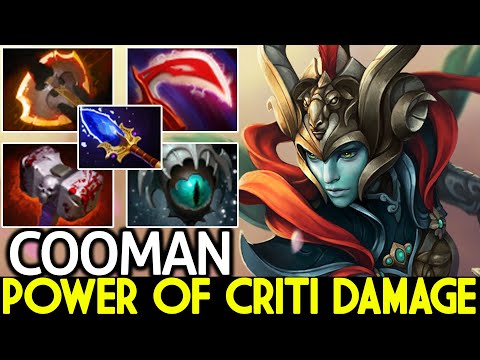 COOMAN [Phantom Assassin] Power of Critical Unreal Damage No Mercy Dota 2