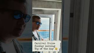Carnival Firenze Cruising tip of the day #carnival #cruiseship #cruisetour #carnivalcruise