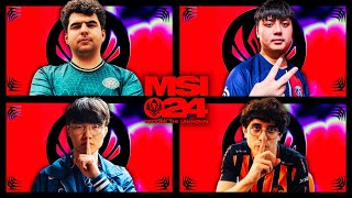 WELCOME TO THE MID SEASON INVITATIONAL - FLY vs PSG - T1 vs EST | MSI 2024 w/ The Boys