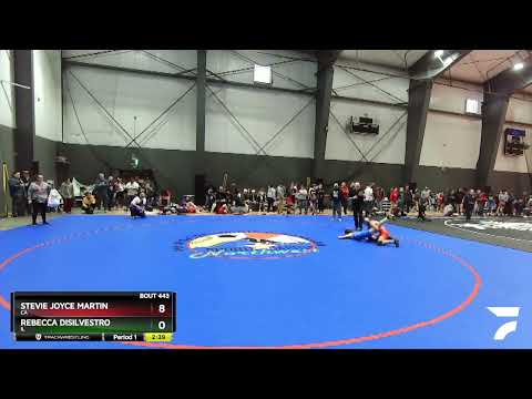 112 Lbs Round 1 - Stevie Joyce Martin, CA Vs Rebecca DiSilvestro, IL 233e