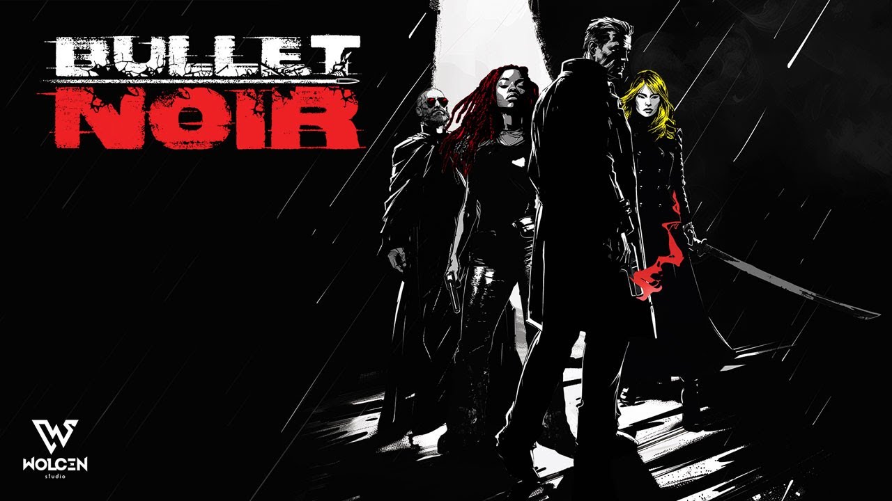 Official gameplay trailer preview for Bullet Noir top-down shooter