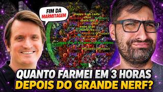 TESTEI MEU FARM SENDO UM CASUAL DEPOIS DO NERF NO TIBIA!