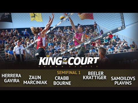 Men's Semi Final 1 - Full Match | Beach Volleyball | King of the Court Huntington Beach (USA)