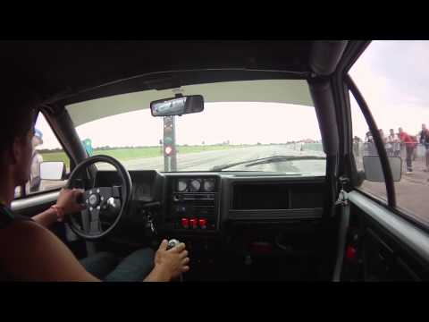 Citroen AX Sport vs Corvette C5 @ Speednation 2012 Onboard