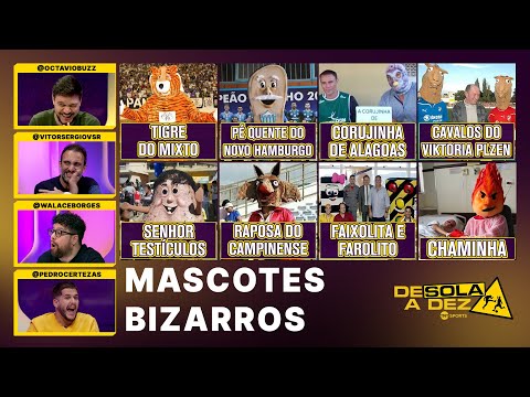 QUAL É O MASCOTE MAIS BIZARRO DO MUNDO? | DE SOLA A DEZ