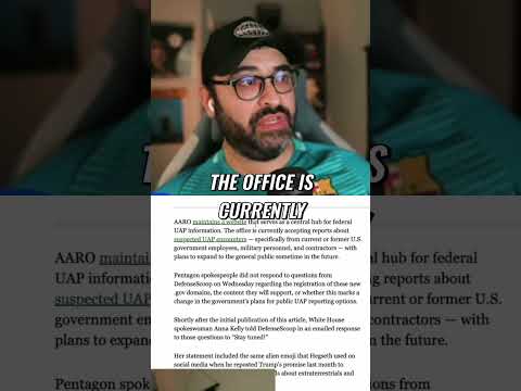 AARO UFO Reports  What You Need to Know