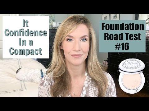 Foundation Road Test #16 | It Confidence in a Compact | Oily Combination Skin Video