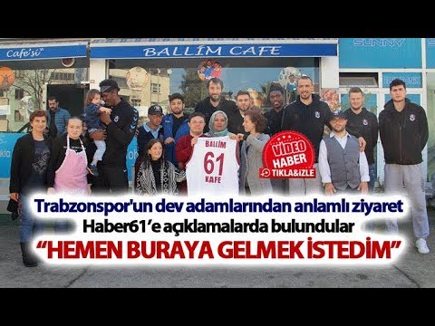 Trabzonspor'den dev adamlarından anlamlı ziyaret