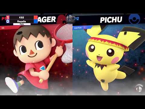 Dare 2 Dair - KB2 (Villager) VS Regalia (Isabelle, Pichu) - SSBU Winners