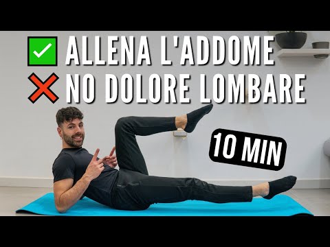 Allenamento ADDOMINALI per PRINCIPIANTI 🔥 Esercizi SEMPLICI per INIZIARE (10 min) - Marco Ruggirello