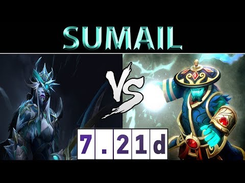 SumaiL [Drow Ranger] vs [Storm Spirit] ► EU Ranked ► Dota 2 7.21d