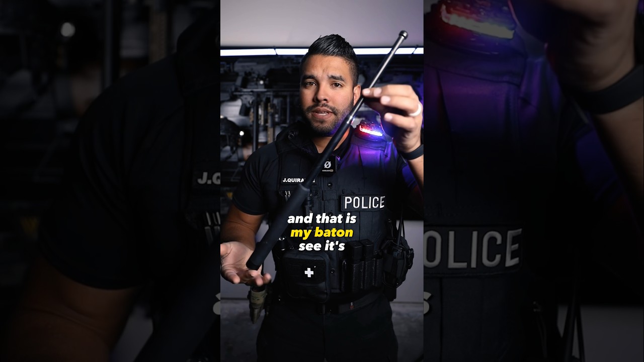 This Officers Baton Is So Small 🙈 #police