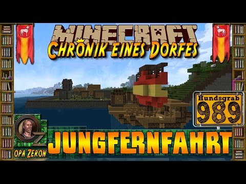 Minecraft #989-Chronik eines Dorfes- Jungfernfahrt [HD+Deutsch]
