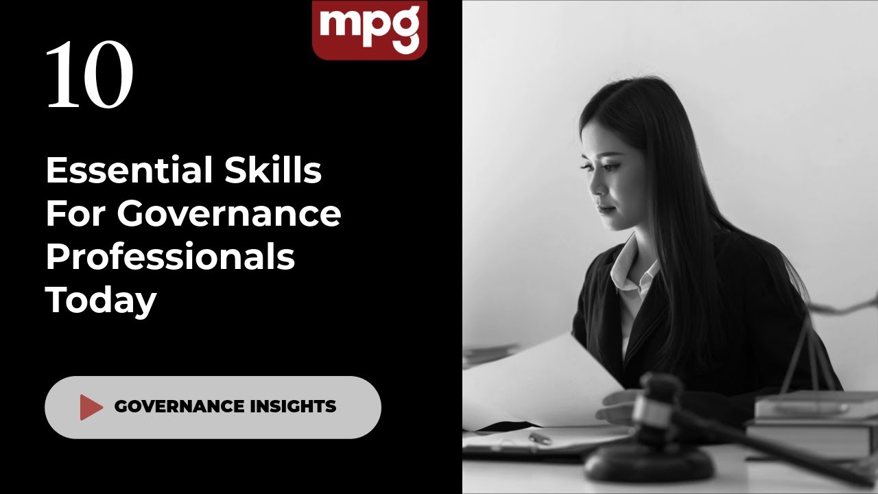 10 Things Every Governance Professional Must Know in 2025