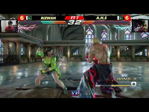 A.H.S VS RIZWAN ( FT 7 ) TEKKEN 7 FAISALABAD